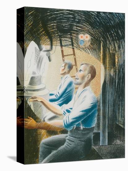 Working Controls While Submerged, 1941-Eric Ravilious-Premier Image Canvas