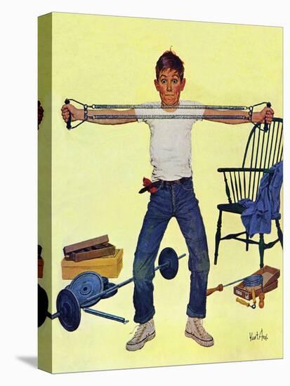 "Working Out", March 14, 1959-Kurt Ard-Premier Image Canvas