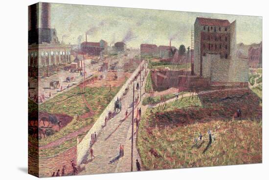Workshops at Porta Romana, 1908-Umberto Boccioni-Premier Image Canvas