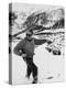 World Champion Emile Allais Ski Instructor at New Ski Resort-Loomis Dean-Premier Image Canvas