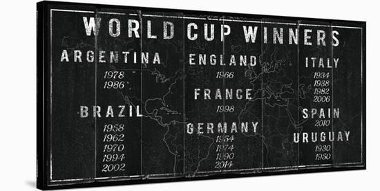 World Cup Winners-The Vintage Collection-Stretched Canvas