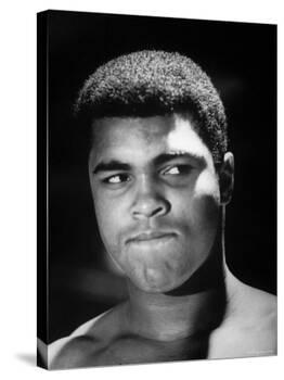 World Heavyweight Champion, Cassius M. Clay, After Winning Bout Against Cleveland Williams-Bob Gomel-Premier Image Canvas