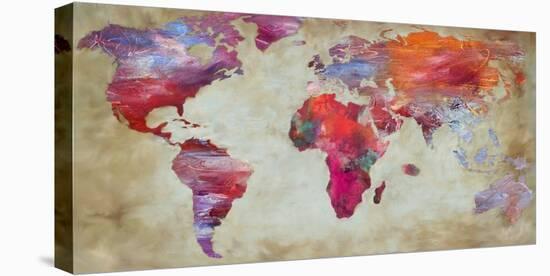 World in colors-Joannoo-Stretched Canvas