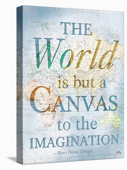 World is a Canvas-Elizabeth Medley-Stretched Canvas