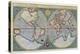 World Map of Mercator (1587) - after “Gerardi Mercatoris Atlas Sive Cosmographicae Meditationes De-Unknown Artist-Premier Image Canvas