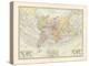 World Map on Sir J. Herschel's Projection 1881-The Vintage Collection-Stretched Canvas