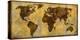 World Map-Paul Duncan-Stretched Canvas