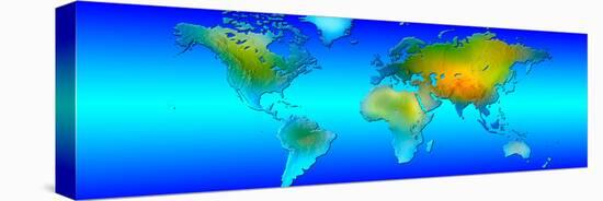 World Map-null-Premier Image Canvas