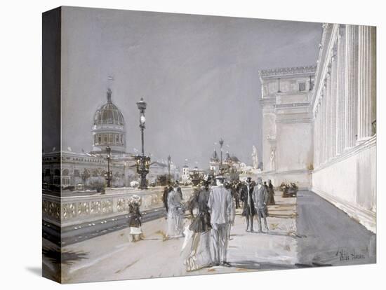 World's Fair, Chicago-Childe Hassam-Premier Image Canvas