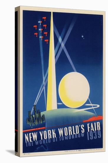 World's Fair: Poster for New York World's Fair 1939, National Museum of American History-null-Stretched Canvas