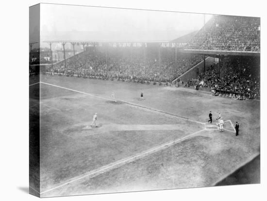 World Series, Giants at Phillies, Baseball Photo - Philadelphia, PA-Lantern Press-Stretched Canvas