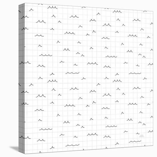 World Traveler Pattern XIVB-Laura Marshall-Stretched Canvas