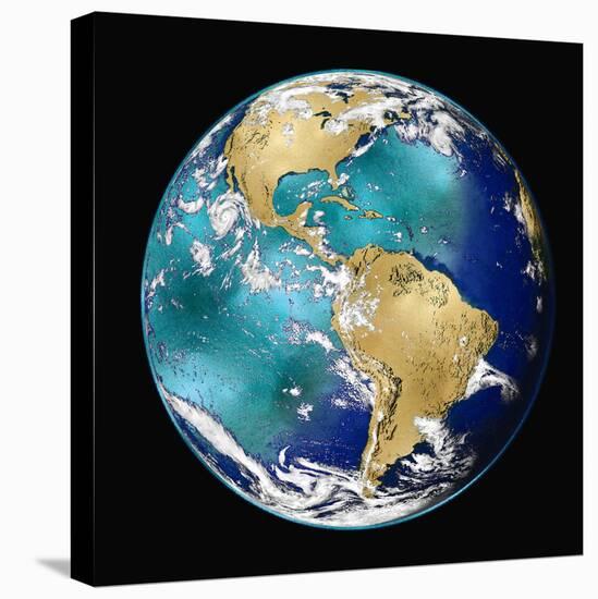 World Turning VI-Russell Brennan-Stretched Canvas