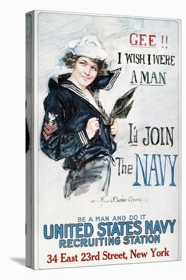 World War I: U.S. Navy-Howard Chandler Christy-Premier Image Canvas