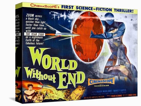 World Without End, Bottom Left: Nancy Gates, 1956-null-Stretched Canvas