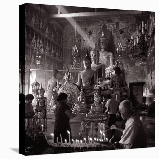 Worshippers in the Temple-null-Premier Image Canvas