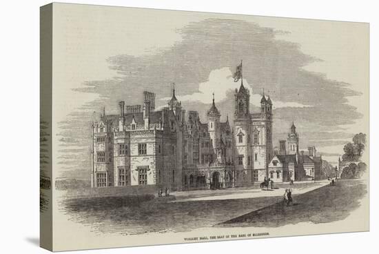 Worsley Hall, the Seat of the Earl of Ellesmere-Samuel Read-Premier Image Canvas