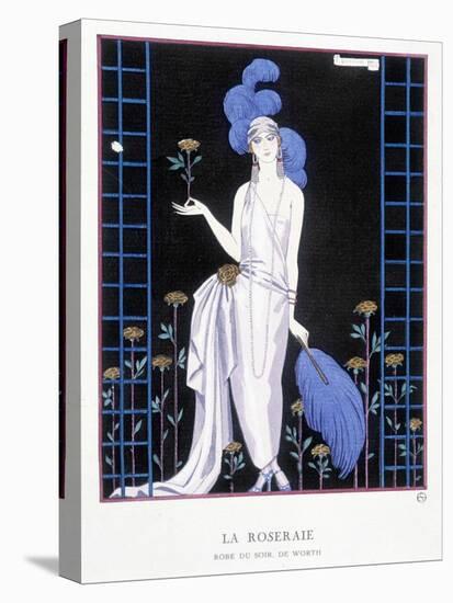 Worth Evening Dress, “ the Good Tone Gazette ”, 1922-Georges Barbier-Premier Image Canvas