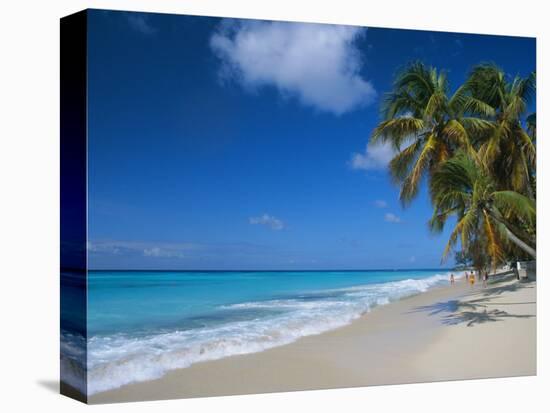 Worthing Beach on South Coast of Southern Parish of Christ Church, Barbados, Caribbean-Robert Francis-Premier Image Canvas