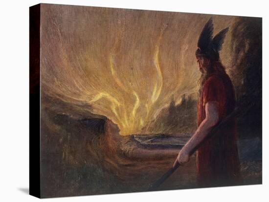 Wotan's Farewell to Brunnhilde-null-Premier Image Canvas