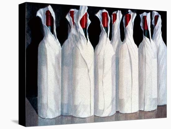 Wrapped Wine Bottles, Number 1, 1995-Lincoln Seligman-Premier Image Canvas