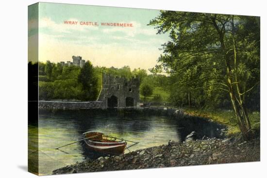 Wray Castle, Claife, Lancashire, Early 20th Century-null-Premier Image Canvas