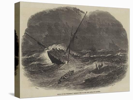 Wreck of the Floridian, Emigrant Ship, on the Long Sands, Off Harwich-Samuel Read-Premier Image Canvas