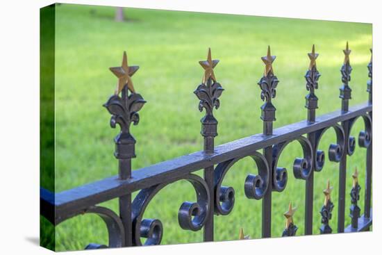 Wrought Iron Fence, State Capitol Building, Austin, Texas, Usa-Lisa S. Engelbrecht-Premier Image Canvas