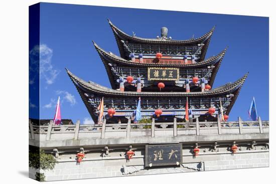 Wu Hua Gate, Dali, Yunnan, China, Asia-Ian Trower-Premier Image Canvas