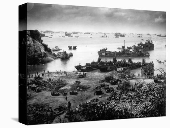 WWII U.S. Invasion Okinawa-null-Premier Image Canvas