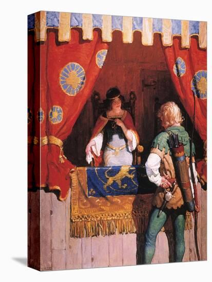 Wyeth: Robin Hood & Marian-Newell Convers Wyeth-Premier Image Canvas