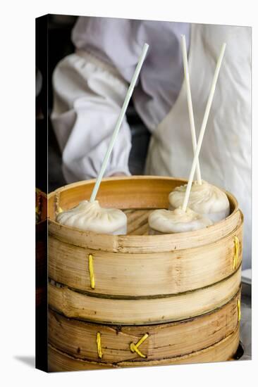 Xiao Long Bao in Chenghuang Miao, Shanghai, China-Michael DeFreitas-Premier Image Canvas