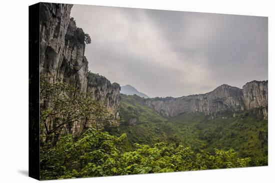 Xinwen Stone Sea Global Geo Park, Sichuan Province, China, Asia-Michael Snell-Premier Image Canvas