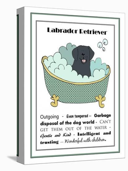 XL Black Labrador-Jennifer Zsolt-Premier Image Canvas