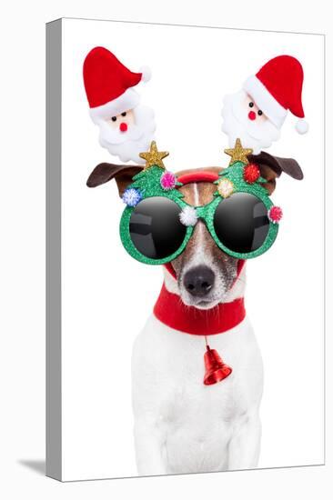 Xmas Dog-Javier Brosch-Premier Image Canvas