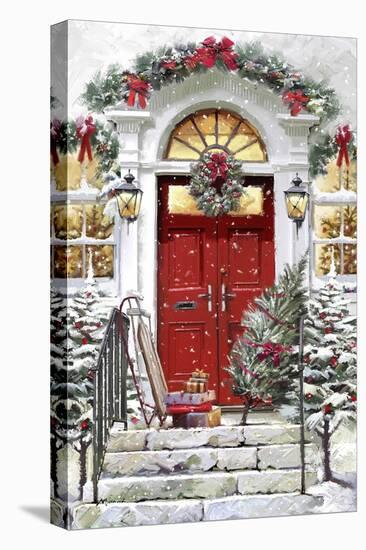 Xmas Door-The Macneil Studio-Premier Image Canvas