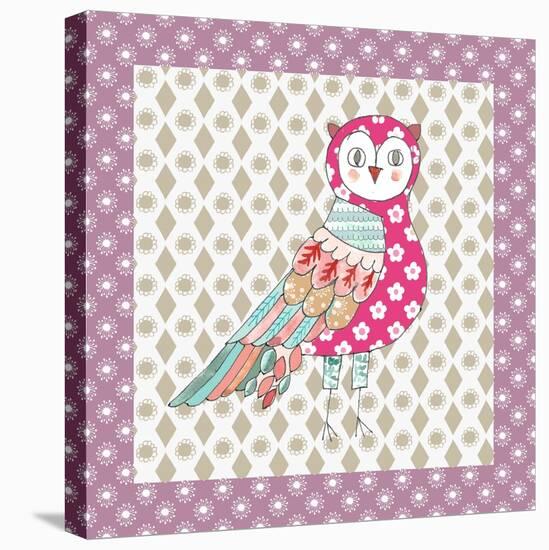 Xmas Owl-Effie Zafiropoulou-Premier Image Canvas