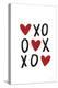 XOXO-Lady Louise Designs-Stretched Canvas