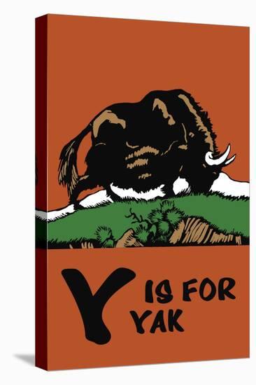 Y is for Yak-Charles Buckles Falls-Stretched Canvas