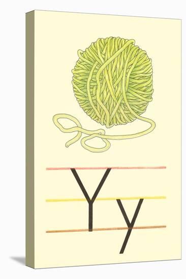 Y Is for Yarn-null-Stretched Canvas