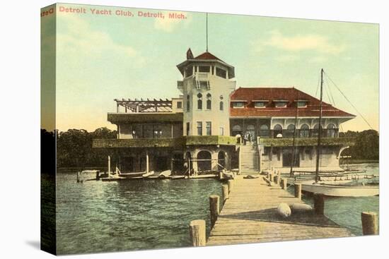 Yacht Club, Detroit, Michigan-null-Stretched Canvas