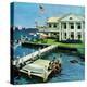 "Yacht Club," June 23, 1962-George Hughes-Premier Image Canvas