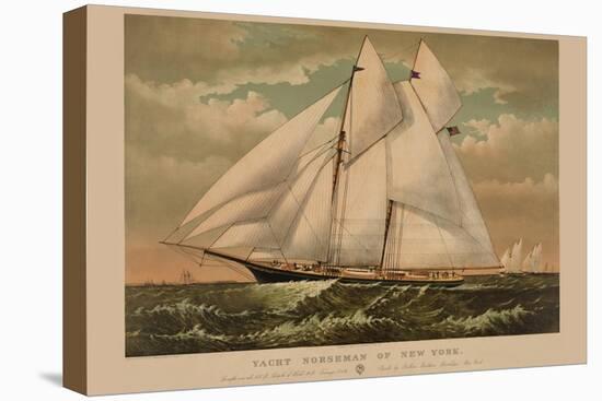 Yacht Norseman of New York-null-Stretched Canvas