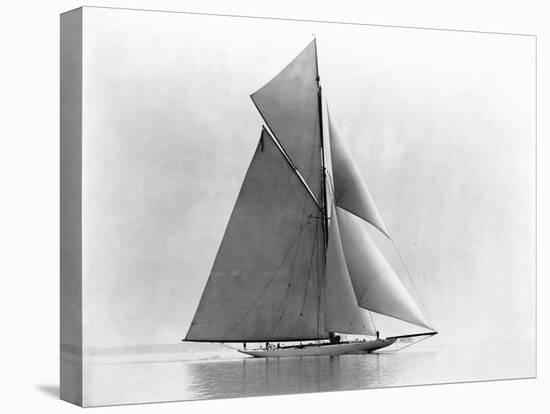 Yacht Reliance at Full Sail-null-Premier Image Canvas