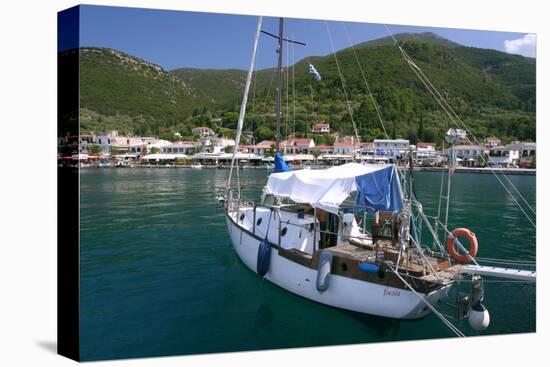 Yacht, Sami, Kefalonia, Greece-Peter Thompson-Premier Image Canvas