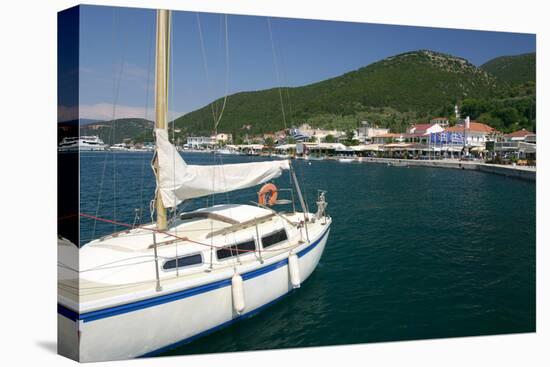 Yacht, Sami, Kefalonia, Greece-Peter Thompson-Premier Image Canvas