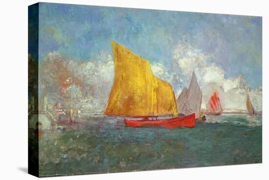 Yachts in a Bay-Odilon Redon-Premier Image Canvas