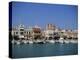 Yachts Moored in Harbour, Aegina Town, Aegina, Saronic Islands, Greek Islands, Greece, Europe-Lightfoot Jeremy-Premier Image Canvas