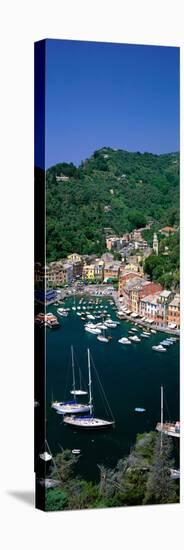Yachts on Italian Riviera Italy-null-Stretched Canvas