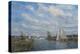 Yachts on the River Ant - Norfolk Broads, 2008-John Sutton-Premier Image Canvas